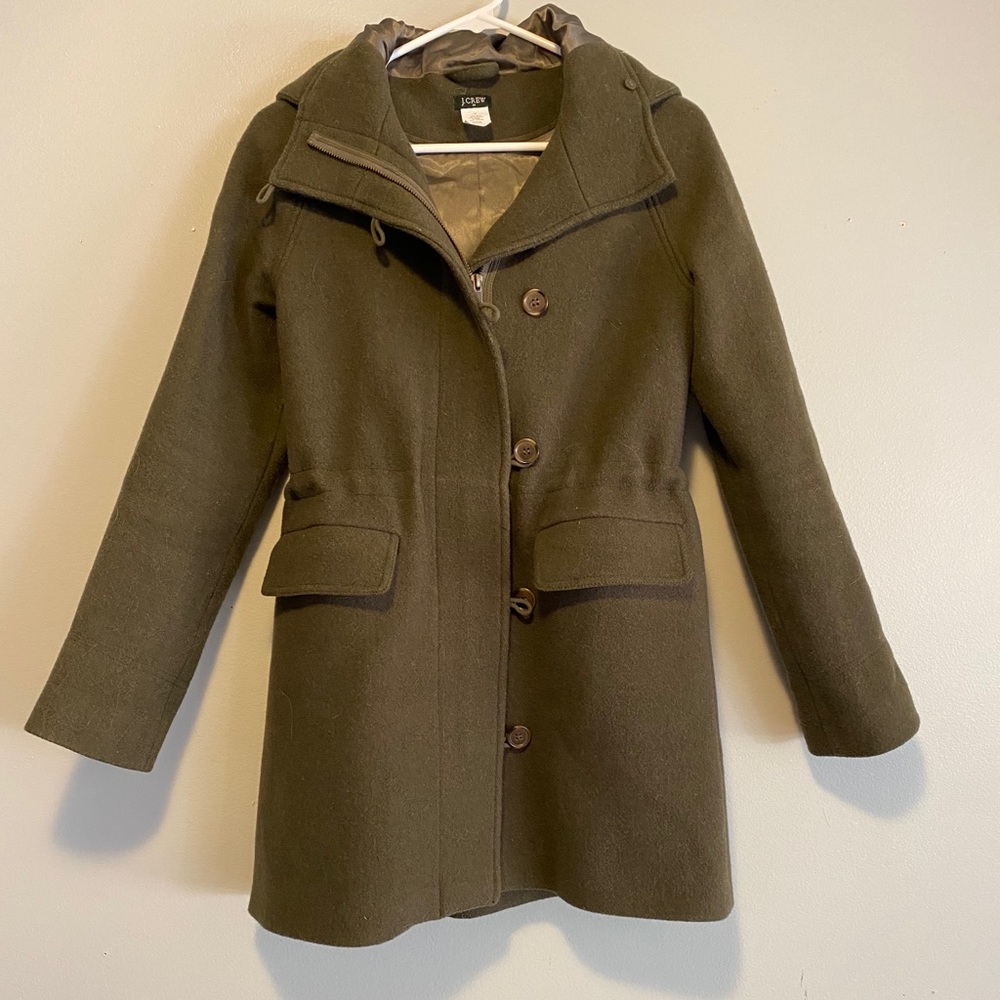 Jcrew peacoat